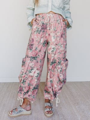 Flower Party Pants: undefined