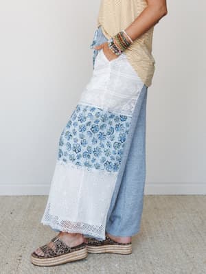 Floral Dandy Pants: undefined