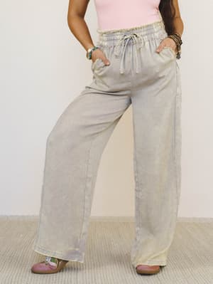 Out And About Drawstring Pants: undefined