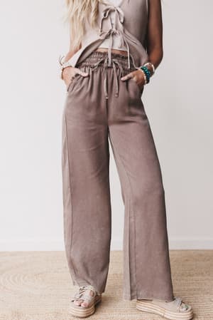 Out And About Drawstring Pants: undefined
