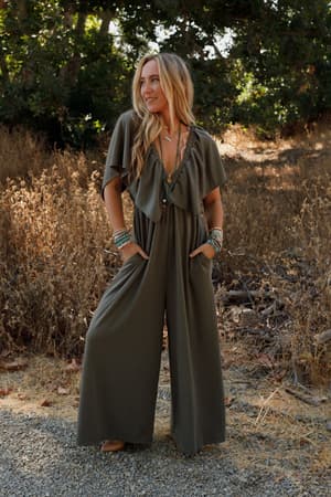 on-repeat-open-back-ruffle-jumpsuit-light-olive/Light Olive