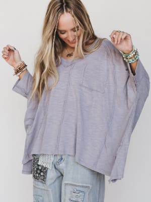 Landon Oversized Top: undefined