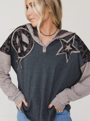 Camo Stars Hoodie: undefined