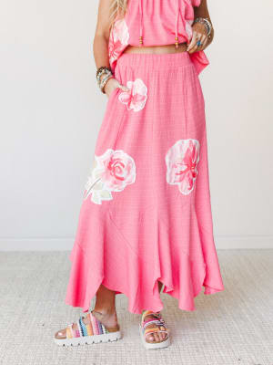 Petals In Love Two Piece Set - Pink S / Pink