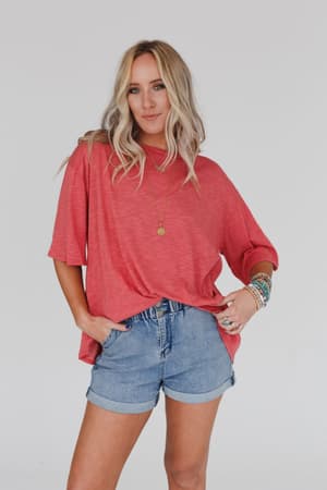 The Nest Your Favorite Slub Tee Shirt: undefined