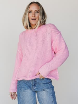 Rosy Days Sweater: undefined