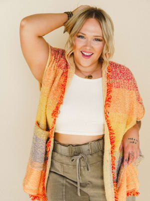 Desert Dune Sweater Duster: undefined