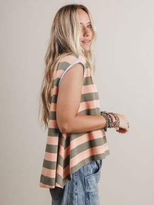 Margo Striped Tank: undefined