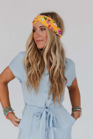pop-of-petals-headband-mustard/Mustard