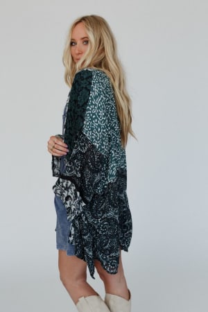 free-spirit-floral-kimono-olive/Olive