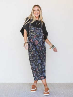 high-hopes-floral-slouchy-denim-overalls-black-denim/Floral Black Denim