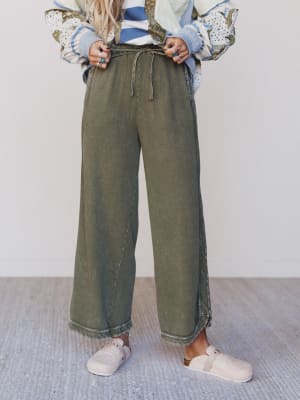 3bn-so-comfy-wide-leg-pant-olive/Olive
