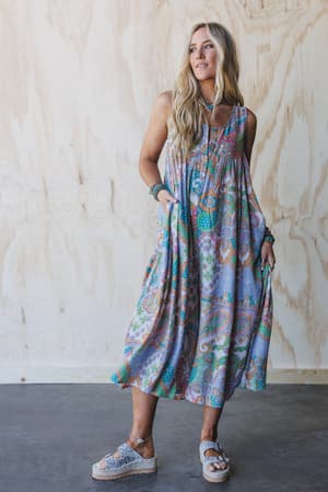 leona-paisley-print-jumpsuit-lime/Green