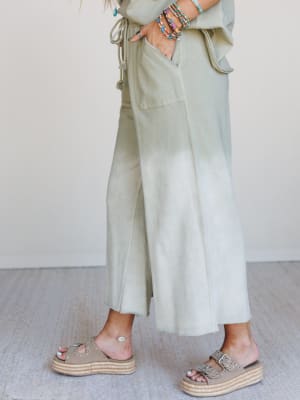 Sunset Waves Wide Leg Pants: undefined