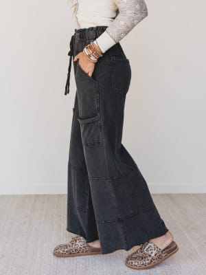 Lucky One Wide Leg Full Pant: undefined