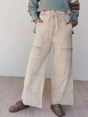Lucky One Wide Leg Full Pant: undefined