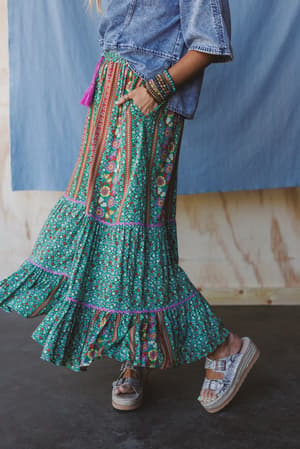 kate-printed-wide-leg-pants-sage/Green