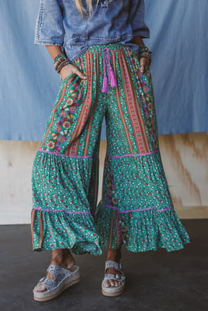 kate-printed-wide-leg-pants-sage/Green