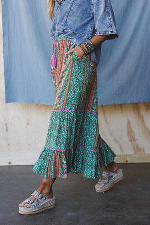 kate-printed-wide-leg-pants-sage/Green
