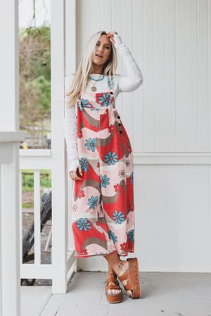 high-hopes-slouchy-denim-overalls-mocha-flower/Brown