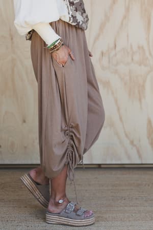 tidal-flow-pants-latte/Brown