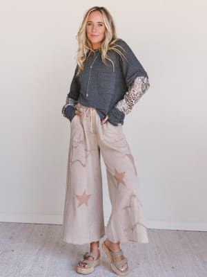 Wishful Thinking Wide Leg Pants: undefined