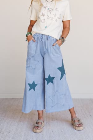 Wishful Thinking Wide Leg Pants: undefined