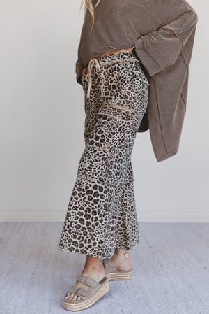lucky-one-animal-print-cargo-pants-mocha/Mocha