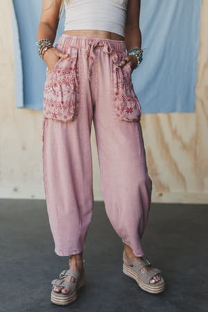 Zyana Wide Leg Pants: undefined