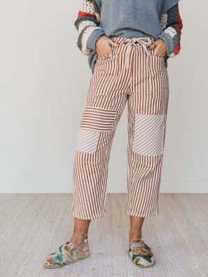 Desert Sun Striped Pants: undefined