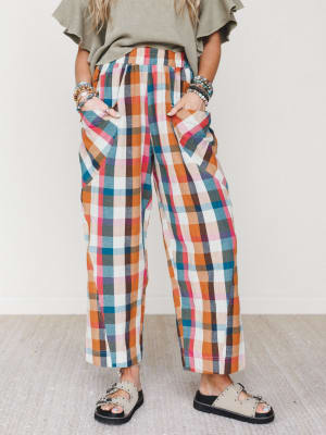 Wild Roams Pants
- Rose Teal L / Rose Teal