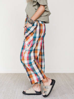 Wild Roams Pants
- Rose Teal L / Rose Teal