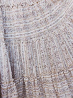 Frolic Fancy Maxi Skirt - Latte L / Latte