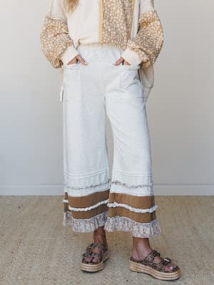 Bloomfolk Pants - Light Heather Gray
