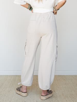 Soft Comfort Pants - Ecru