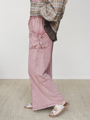 Tied With A Bow Pants - Espresso