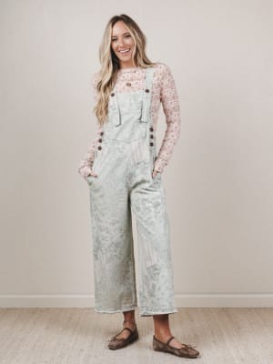 Sunset Flower Jumpsuit: undefined