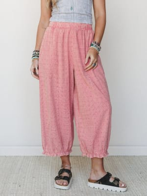 Primrose Pants - Red L / Red