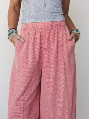 Primrose Pants - Red L / Red