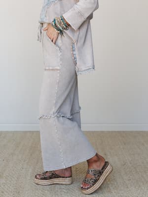 Clay Horizon Pants - Light Ash