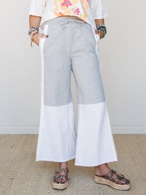 Garden Party Pants: Heather Grey
