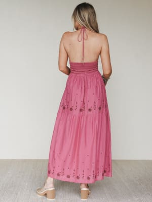 Catalina Dress - Pink L / Pink