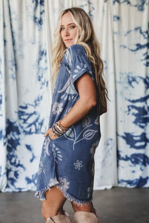 the-blues-denim-dress-washed-denim/Blue