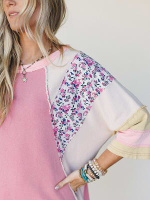 Endlessly Yours Terry Knit Dress - Rose L / Pink