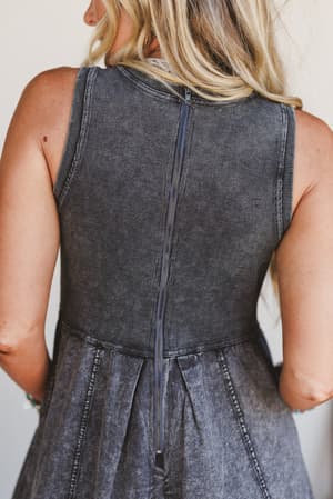jungle-beat-cargo-maxi-dress-black/Black
