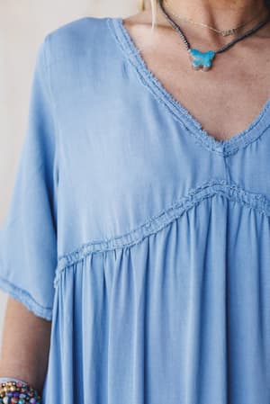 fiona-tiered-maxi-dress-light-denim/Blue