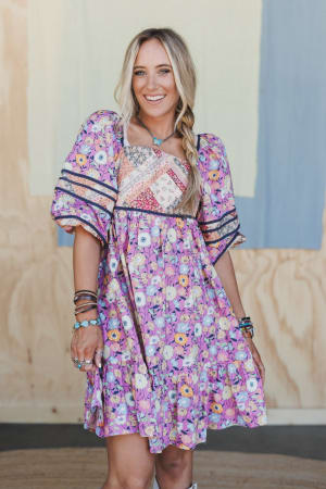 beyond-boundaries-floral-dress-lilac/Purple