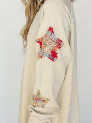 Starfall of Wonder Long Sleeve Dress
 - American Pear L / American Pear