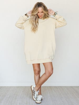 Starfall of Wonder Long Sleeve Dress
 - American Pear L / American Pear