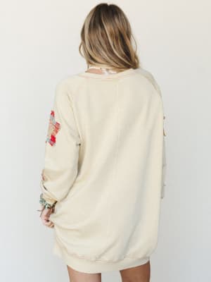 Starfall of Wonder Long Sleeve Dress
 - American Pear L / American Pear